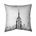 Begin Home Decor 26 x 26 in. Empire State Building-Double Sided Print Indoor Pillow 5541-2626-CI360